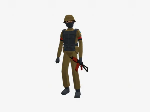 ukraine russia troops 3D Model