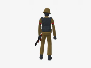 ukraine russia troops 3D Model