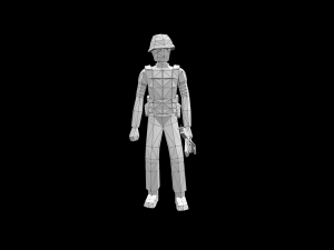 ukraine russia troops 3D 模型