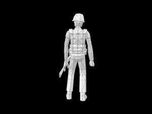ukraine russia troops 3D Model