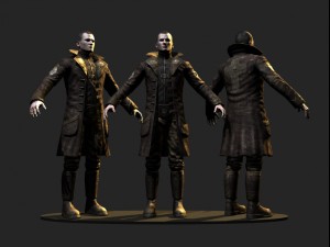 biker Model 3D
