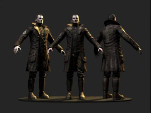 バイカー 3Dモデル