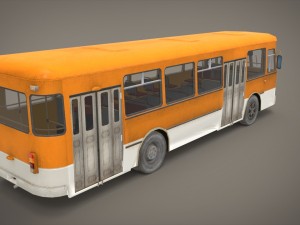 liaz 677 3D 모델
