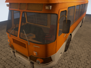 liaz 677 3D 모델