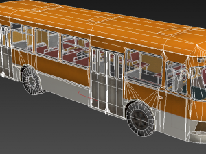 liaz 677 3D 모델