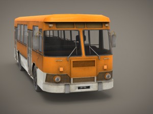 liaz 677 3D 모델