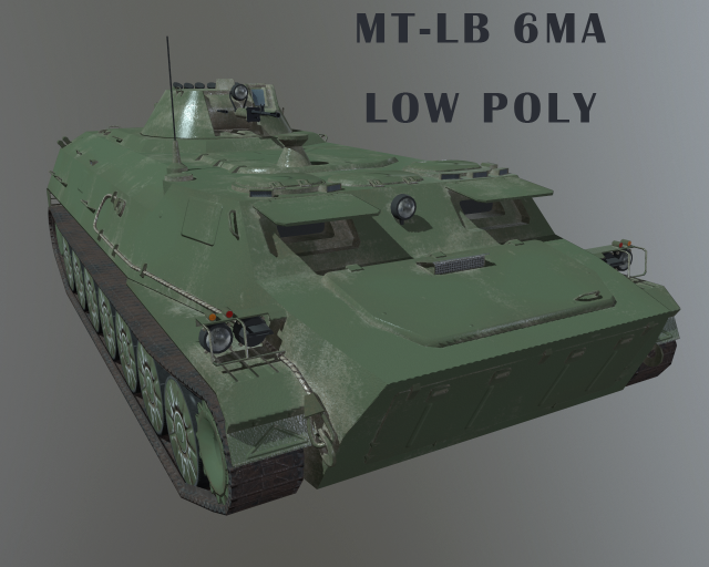 mt-lb 6ma 3D 모델 .c4d .max .obj .3ds .fbx .stl .blend 