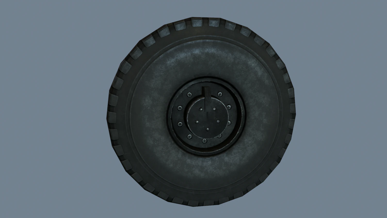 wheel truck kamaz-6560 3D Model .c4d .max .obj .3ds .fbx .stl .blend 
