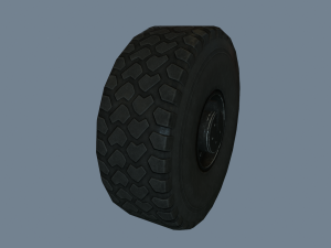 wheel truck kamaz-6560 3D Модель
