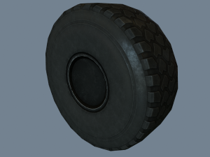 wheel truck kamaz-6560 3D Модель