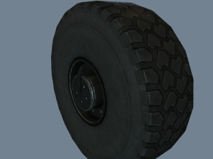 wheel truck kamaz-6560 3D Модель