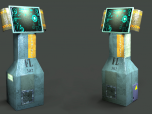 terminal Modèle 3D