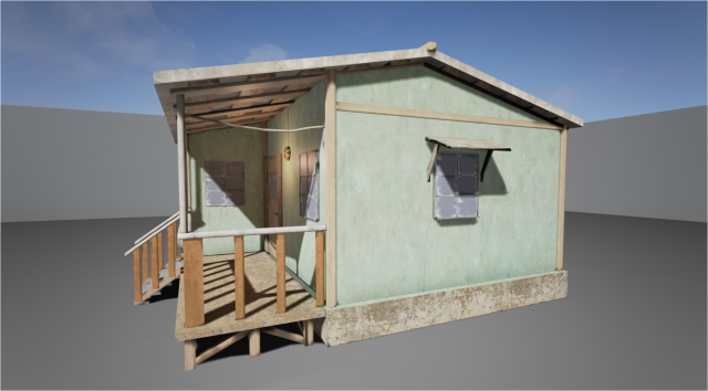 farm house 3D मॉडल .c4d .max .obj .3ds .fbx .stl .blend 