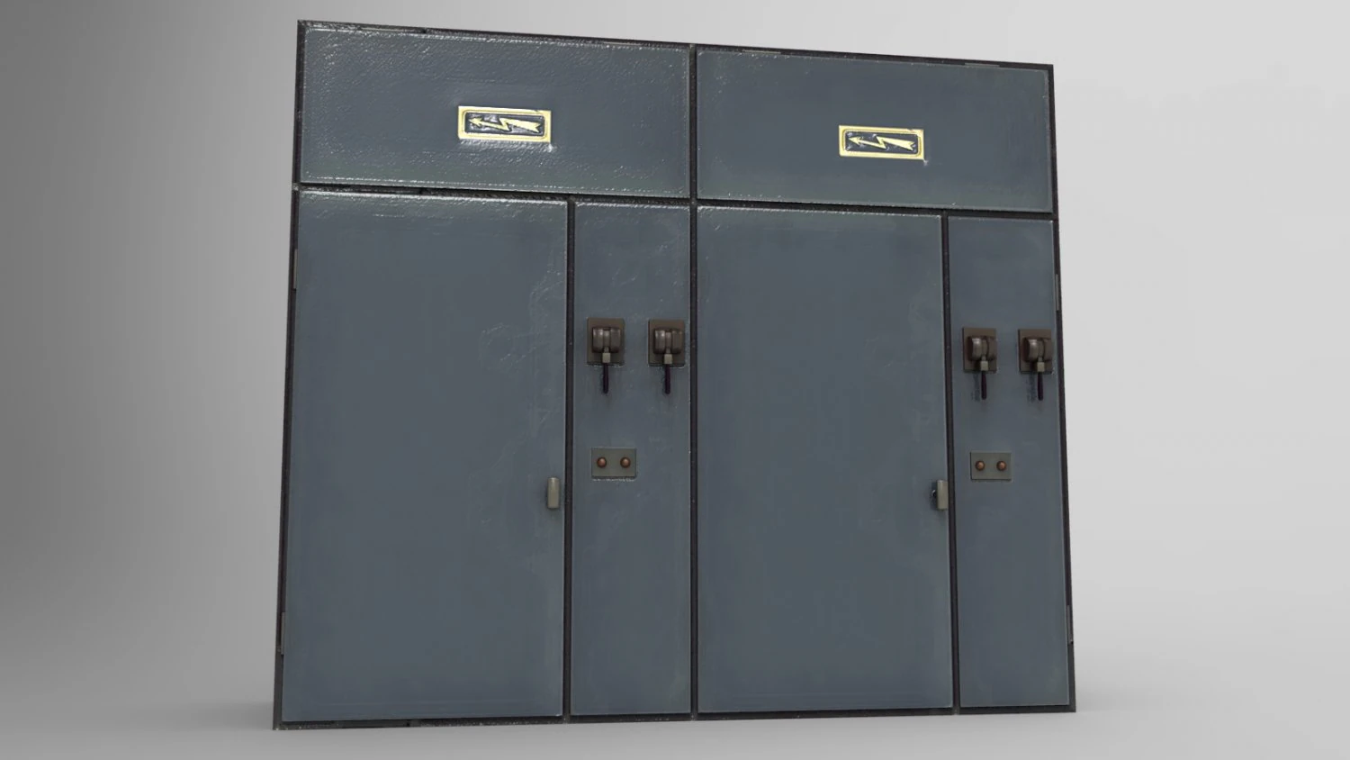 electric box 3D Model .c4d .max .obj .3ds .fbx .stl .blend 