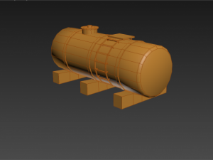oil tank 3D Модель