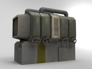 machinery 3D-Modell