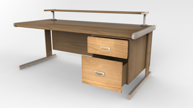 work table Modèle 3D .c4d .max .obj .3ds .fbx .stl .blend