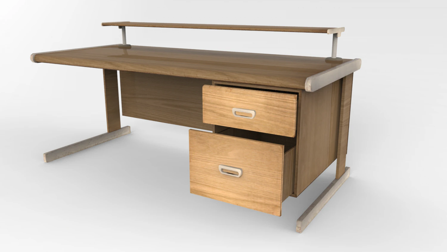 work table 3D Model .c4d .max .obj .3ds .fbx .stl .blend