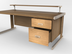 work table Modèle 3D