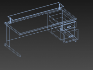 work table Modèle 3D