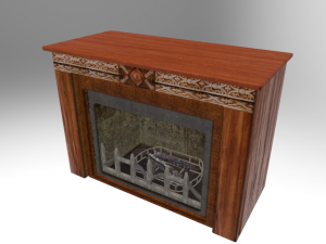 fireplace Modèle 3D