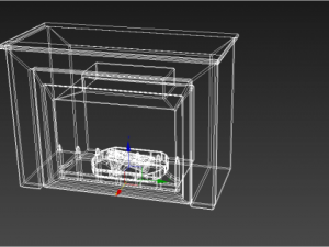 fireplace Modèle 3D