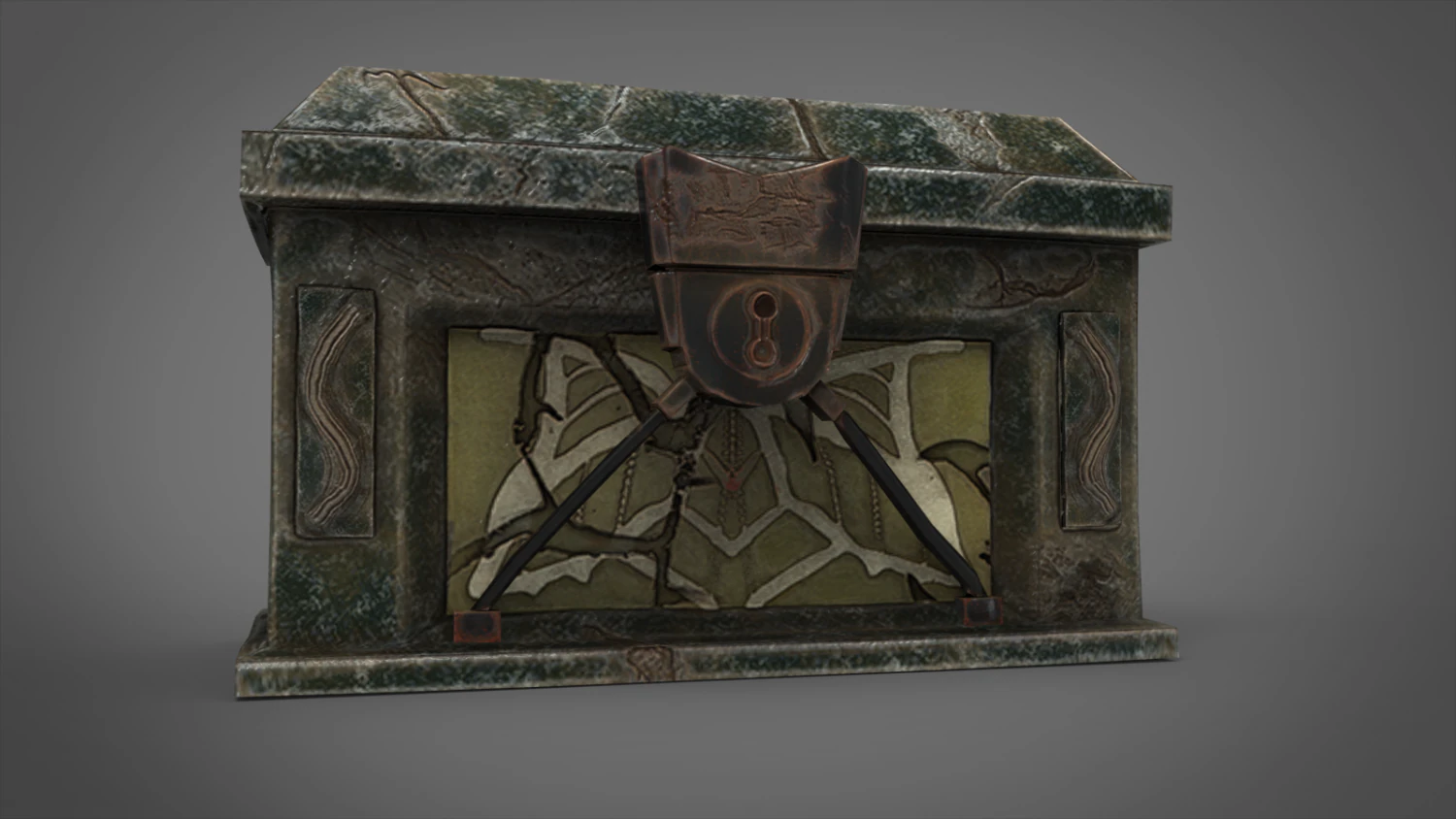 chest 3D Model .c4d .max .obj .3ds .fbx .stl .blend 