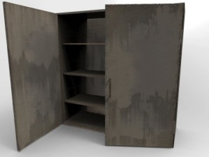 cabinet metal Modèle 3D