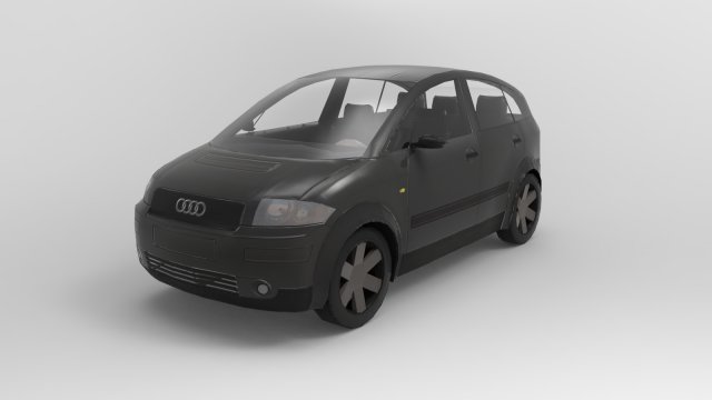 audi a2 Modèle 3D .c4d .max .obj .3ds .fbx .stl .blend 