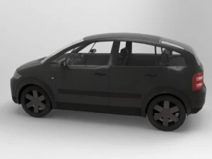 audi a2 3D Modell