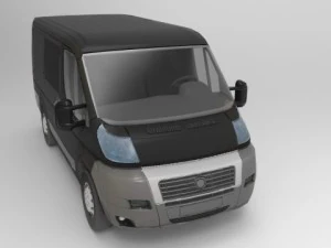 furgoneta Modelo 3D