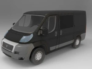 furgoneta Modelo 3D