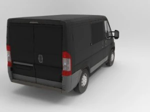 furgoneta Modelo 3D