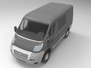furgoneta Modelo 3D