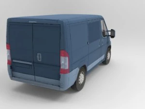 furgoneta Modelo 3D