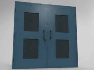 door blue 3D Model