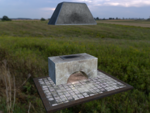 stone oven Modèle 3D