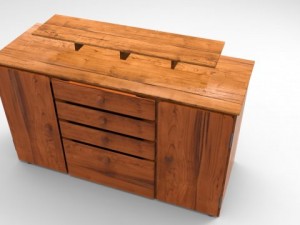 cabinet Model 3D