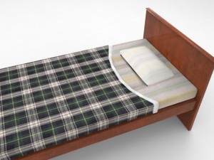 old bed 3D Model