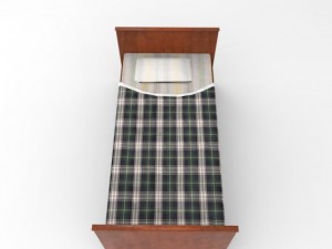 old bed 3D Model