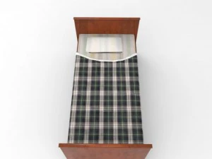 old bed 3D Model