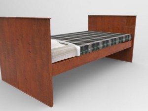 old bed 3D Model