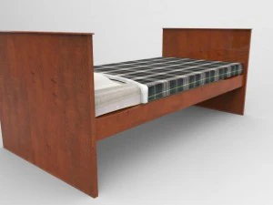 old bed 3D Model