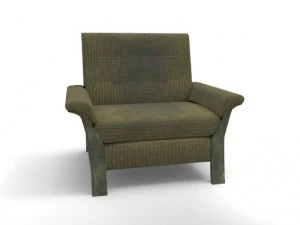 green armchair 3D Model