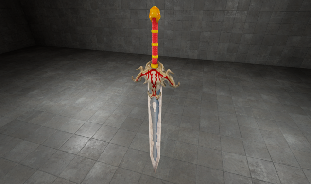 sword 01 Model 3D .c4d .max .obj .3ds .fbx .stl .blend 