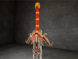 sword 01 Model 3D