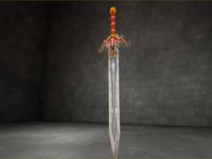 sword 01 Model 3D