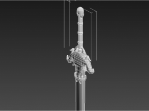 sword 01 Model 3D