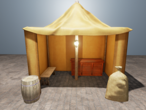 camp set Modèle 3D