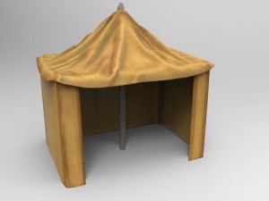 camp set 3D 模型